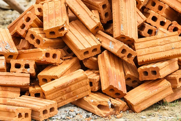 Brick for construction site — Stock Photo, Image