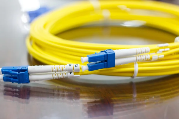 Fiberoptisk kabel — Stockfoto