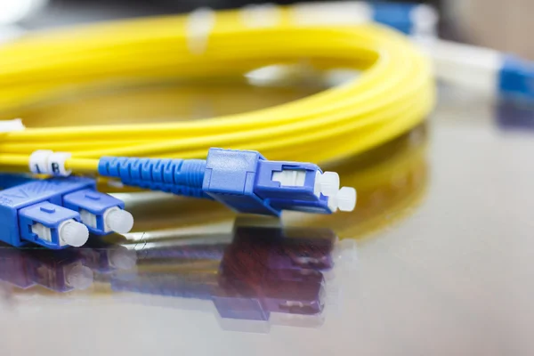 Fiberoptisk kabel — Stockfoto