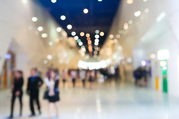 People at exhibition fair — Stock Photo, Image