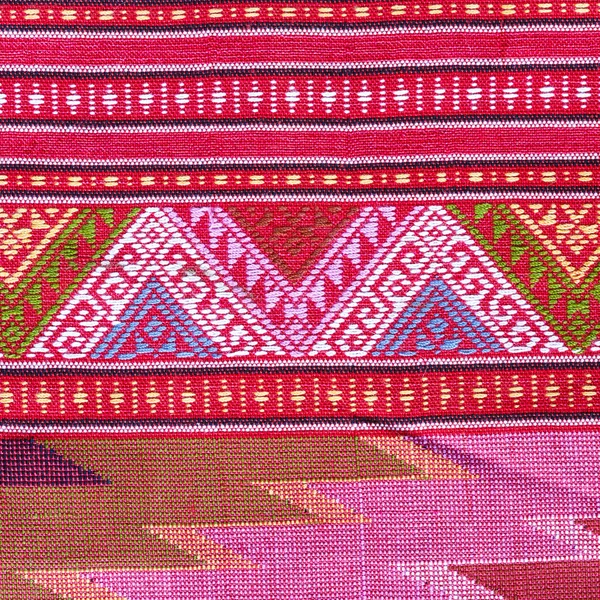 Тайский шелковый узор — стоковое фото