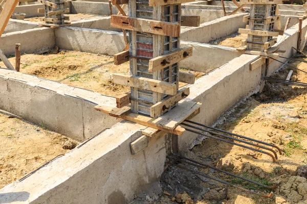 Foundation for house building — Stock Photo, Image