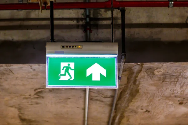 Fire exit sign — Stock Photo, Image