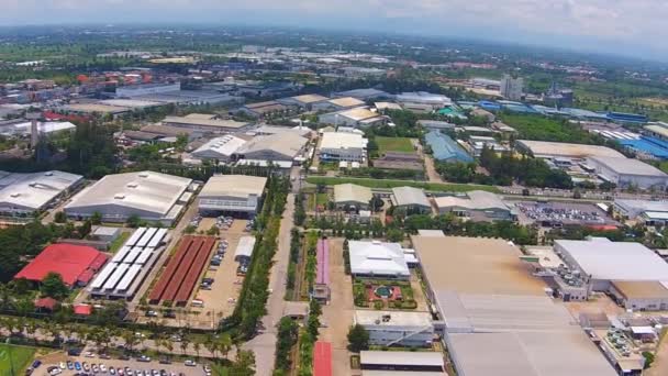 Industriepark Noord-thailand — Stockvideo