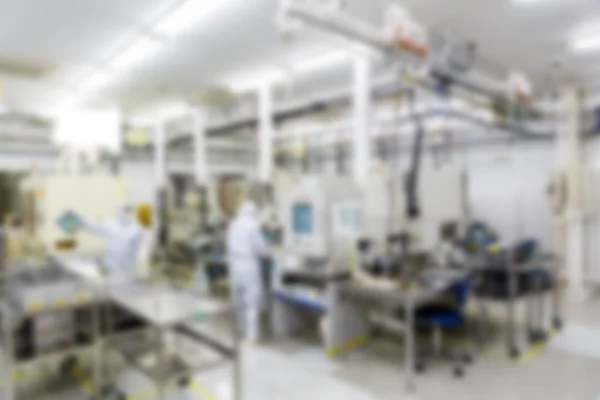 Blurred manufacturing factory — Stock Photo, Image