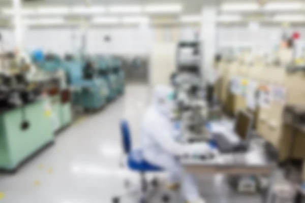 Blurred manufacturing factory — Stock Photo, Image