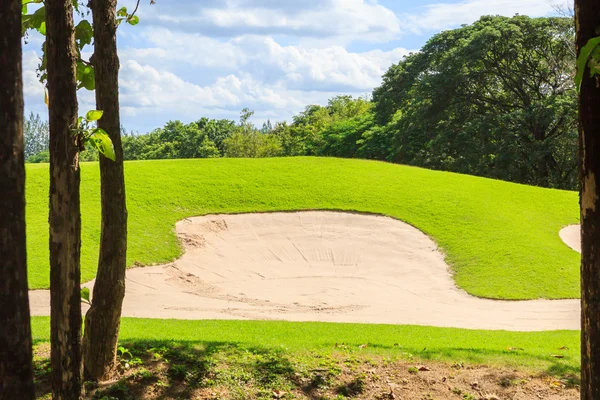 Golf course in nature — Stock Photo, Image