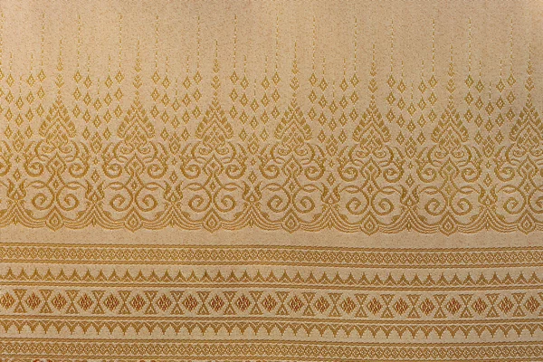 Patrón de tela de seda tailandesa — Foto de Stock
