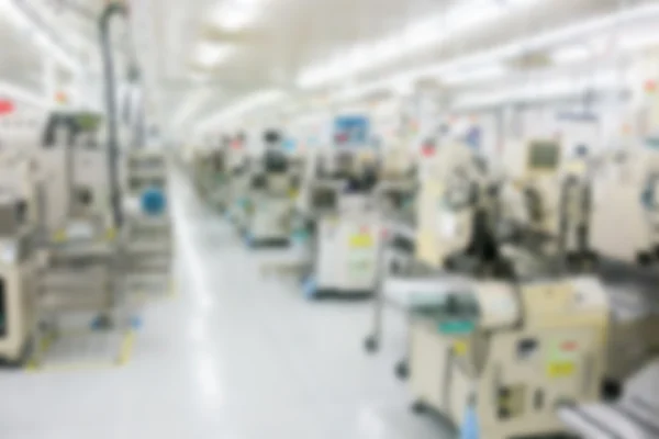 Manufacturing factory blurred — Stock Photo, Image