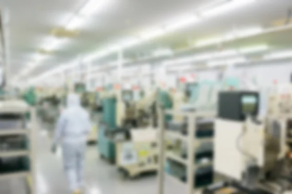 Manufacturing factory blurred — Stock Photo, Image