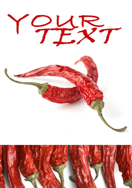 Suszona papryka chili — Zdjęcie stockowe