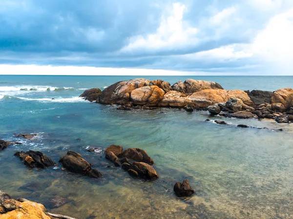 Galle kale duvarlarından manzara — Stok fotoğraf