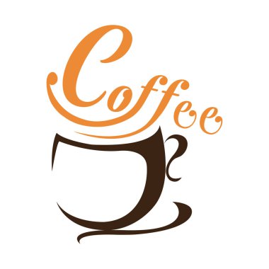 kahve simgeleri stok resimleme