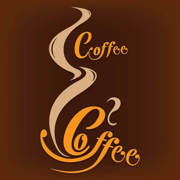 Kaffe Ikoner Stock Illustration — Stock vektor