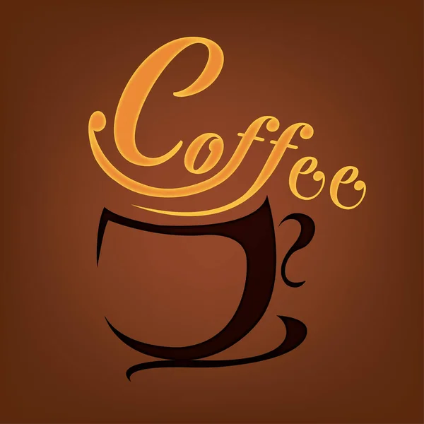 Kaffe Ikoner Stock Illustration — Stock vektor