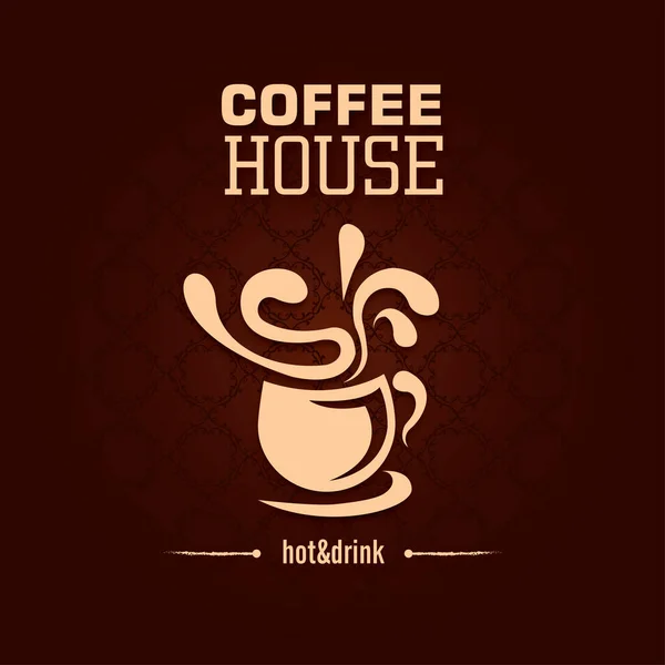 Ilustración Stock Iconos Café — Vector de stock