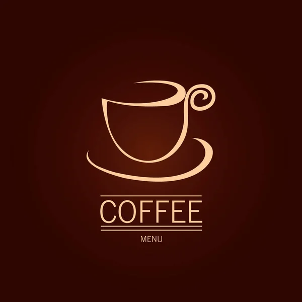 Ilustración Stock Iconos Café — Vector de stock