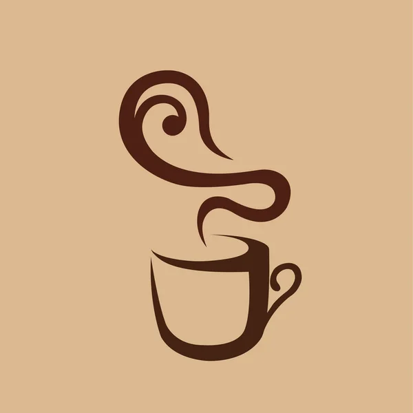 Kaffee Ikonen Aktien Illustration — Stockvektor