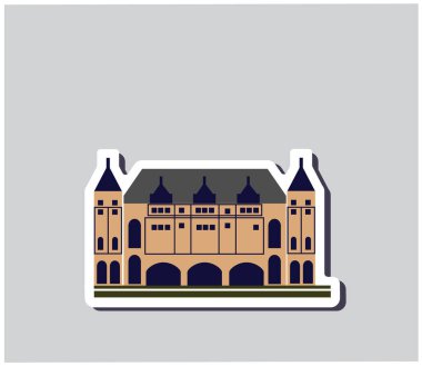 İstanbul Sembolleri hisse illüstrasyonları