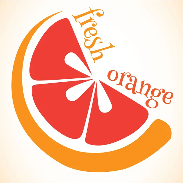 Orange — Stock Vector