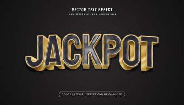 Gerçekçi plastik dokusu olan zarif siyah ve altın yazı tarzı