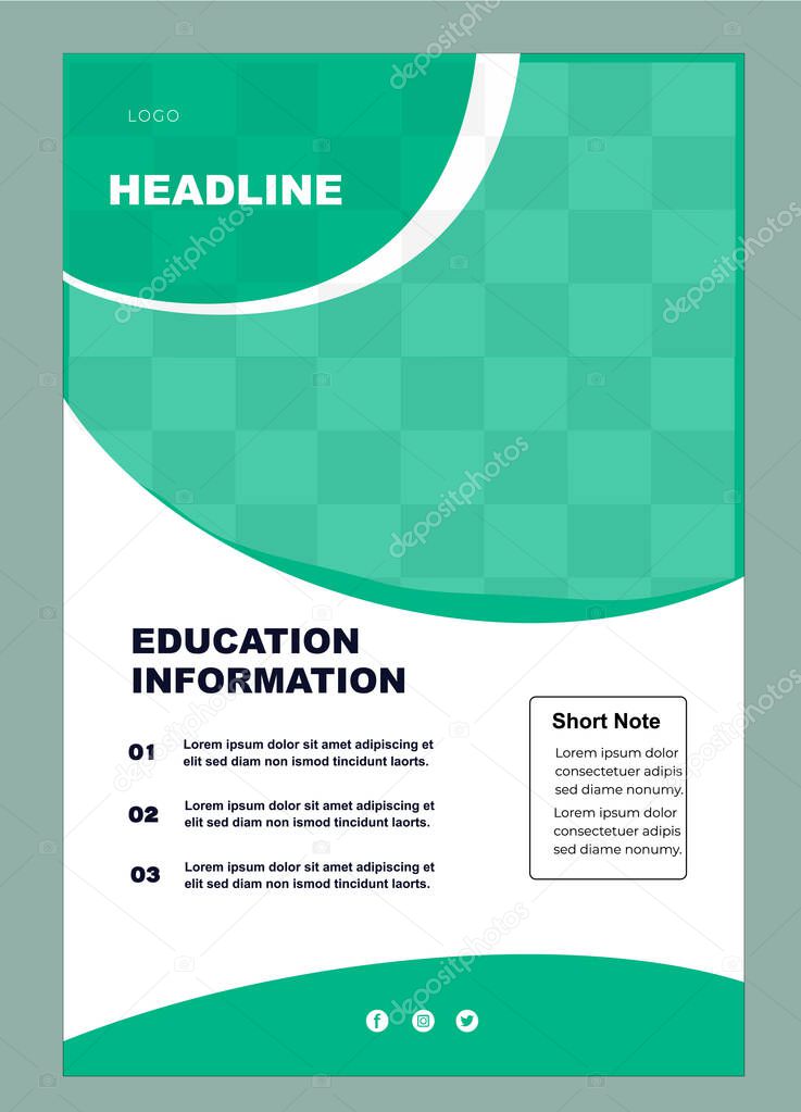 Education Poster Template Design