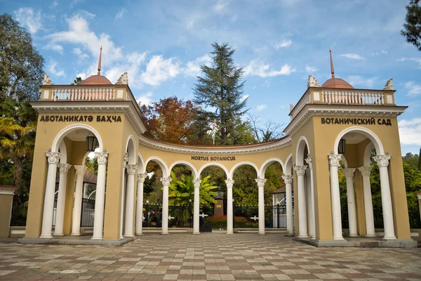 Jardín botánico en Sukhumi, Abjasia . — Foto de Stock