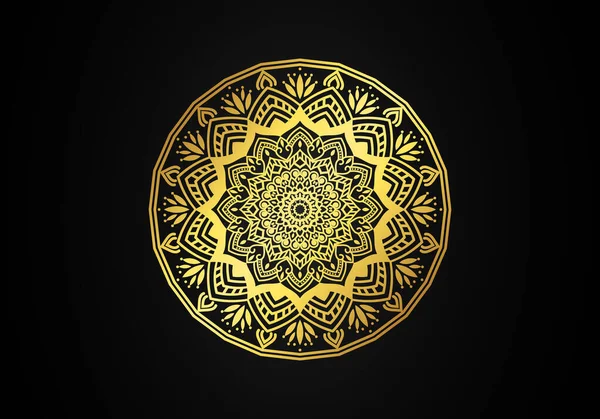 Elemento Diseño Mandala Puede Utilizar Para Tarjetas Invitaciones Pancartas Carteles — Vector de stock