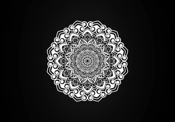 Mandala Design Element Kann Für Karten Einladungen Banner Poster Druckdesign — Stockvektor