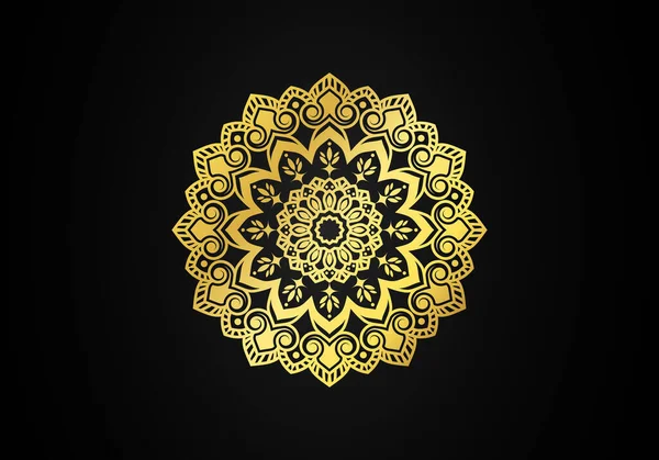Elemento Diseño Mandala Puede Utilizar Para Tarjetas Invitaciones Pancartas Carteles — Archivo Imágenes Vectoriales