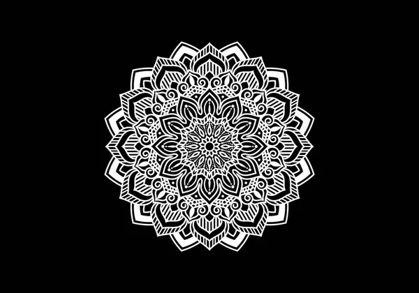 Mandala Design Element Kann Für Karten Einladungen Banner Poster Druckdesign — Stockvektor