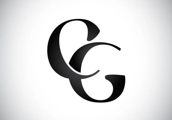 Начальный Шаблон Логотипа Логотипа Графический Алфавит Символа Корпоративной Бизнес Идентичности — стоковый вектор