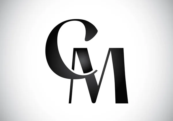 Lettera Iniziale Logo Design Modello Vettoriale Alfabeto Grafico Simbolo Corporate — Vettoriale Stock