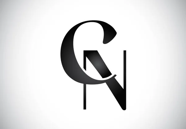 Начальный Шаблон Логотипа Логотипа Графический Алфавит Символа Корпоративной Бизнес Идентичности — стоковый вектор