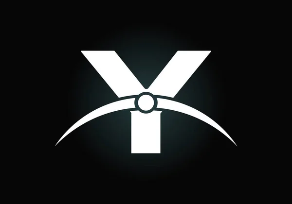 Початковий Логотип Літери Креативною Сучасною Діловою Типографією Векторний Шаблон Концепція — стоковий вектор