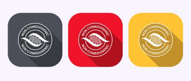 Beyazda izole edilmiş kozmetik ürünler için hazırlanmış geri dönüşümsüz etiketler