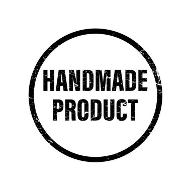 El yapımı ürün sözcüğüyle sorunlu dairesel damga grafiği