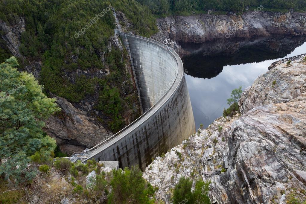 Gordon Dam Tasm U00e2nia Austr U00e1lia U2014 Stock Photo U00a9 Trofoto 110429448