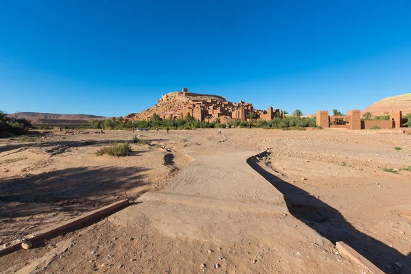 Clay city Ksar Ait Ben Hadu, Maroko — Zdjęcie stockowe