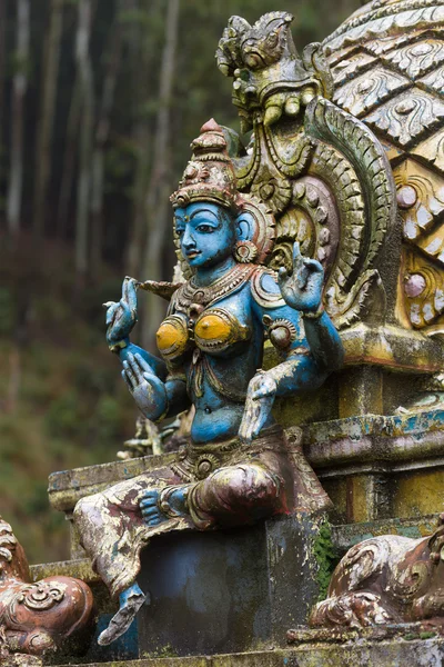 Sculpture d'un temple hindou — Photo