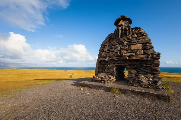 snaefellsness Yarımadası'nda, Batı İzlanda bardur heykeli
