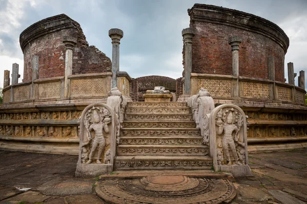 Ruina de Polonnaruwa en Sri Lanka — Foto de Stock