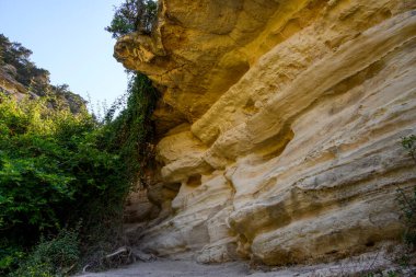 Kıbrıs 'ın Paphos ilindeki Toxeftras Körfezi yakınlarındaki Avakas Vadisi