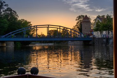 Ceske Budejovice, Vltava ve Malsa nehirlerinin birleştiği bir şehir, Bohemya 'nın merkezi.