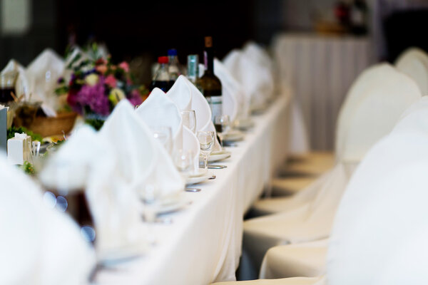 Wedding good table setting