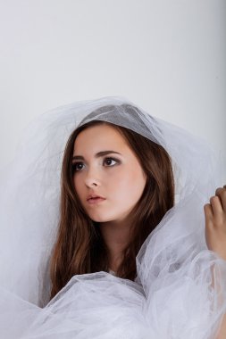 Güzel saçlı, güzel gözler, dudaklar, intere güzel kız