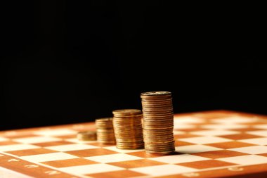 Altın ve para kavramı, bir tablo, mali ve büyüme değil