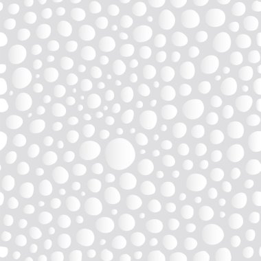Soyut beyaz sorunsuz arka plan deseni Bubbles