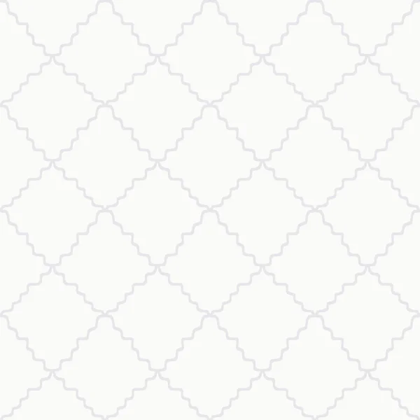 Textura sin costura curvada diagonal abstracta de la rejilla rayada — Vector de stock