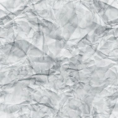 Crumpled Paper Seamless Texture. Vector illustration. clipart